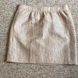 Ann Taylor metallic skirt